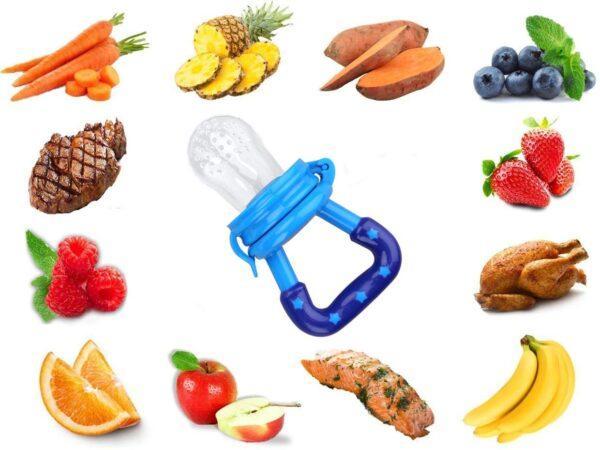 Combo Pack Baby Spoon Bottle And Fruit Pacifier