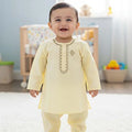 Eid collection 2 PC Boy's Cotton Embroidered Kurta and Shalwar Suit