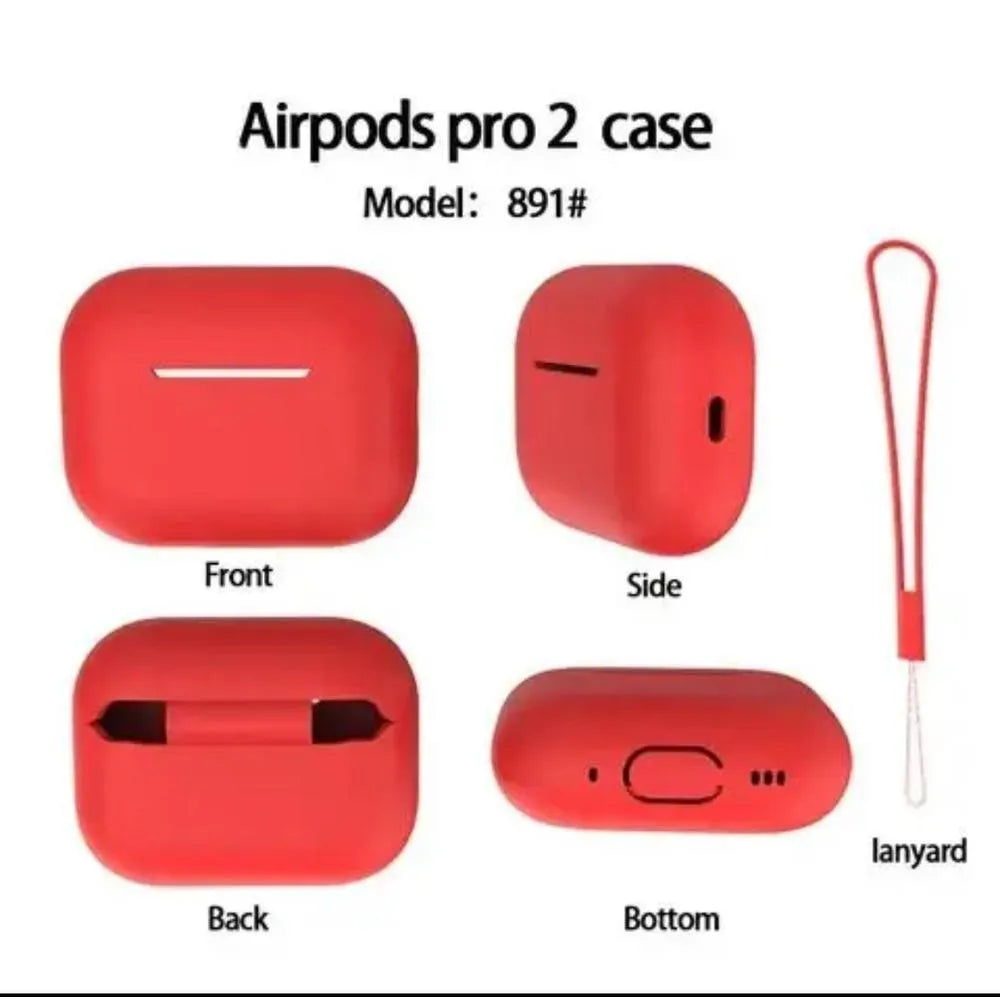 Airpods Pro Silicon Case Cover - 1pc